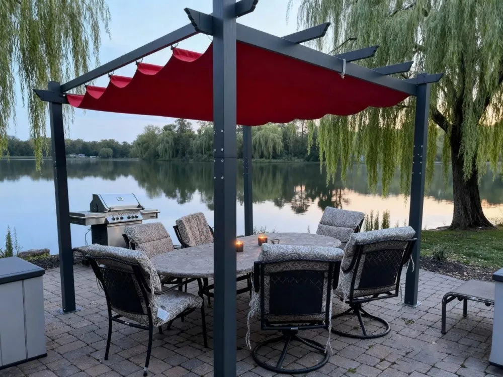 Aluminium Barbecue Pergola