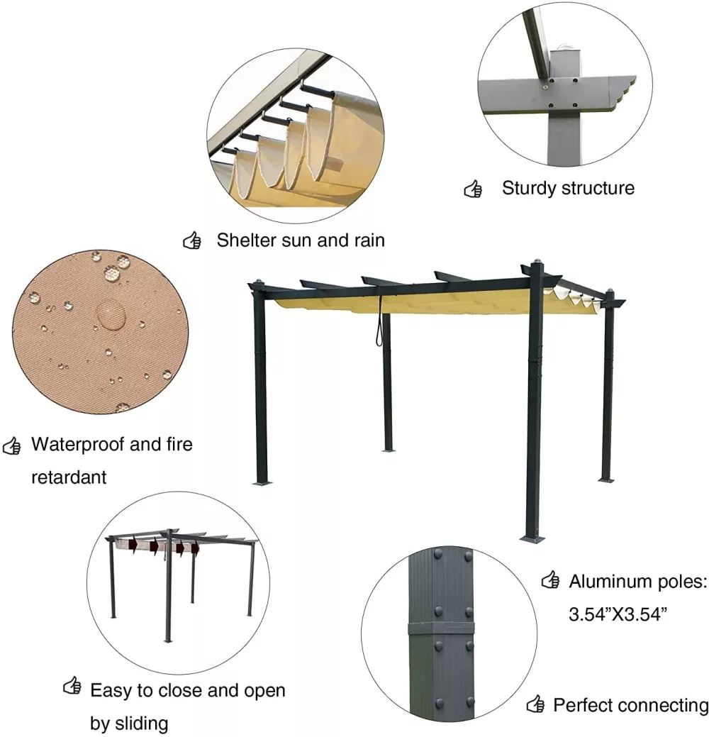 Aluminum Patio Pergola