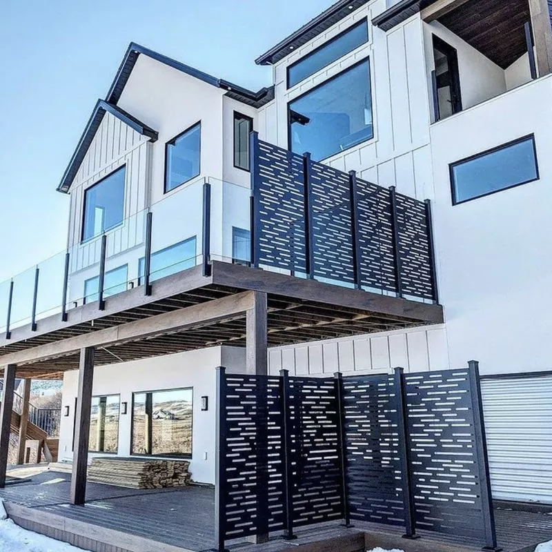 Sichtschutz aus Metall