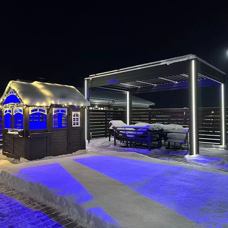 Schneelast-Aluminium-Pergola